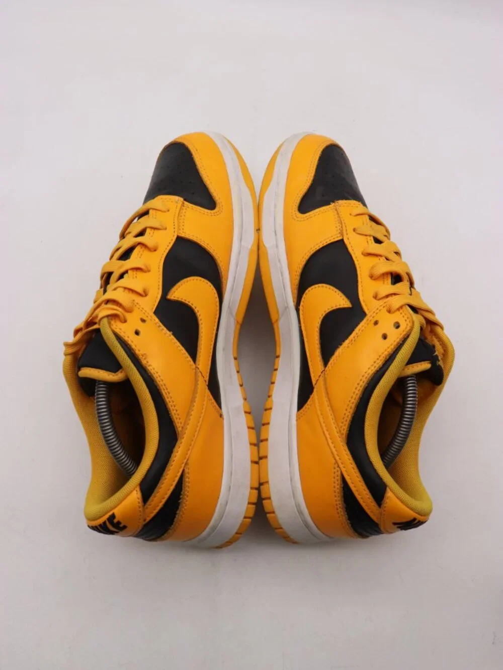 Nike Dunk Men's 11.5 Low Championship Goldenrod Yellow Black Sneakers DD1391-004